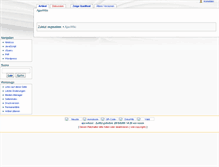 Tablet Screenshot of ajaxwiki.sowas.com